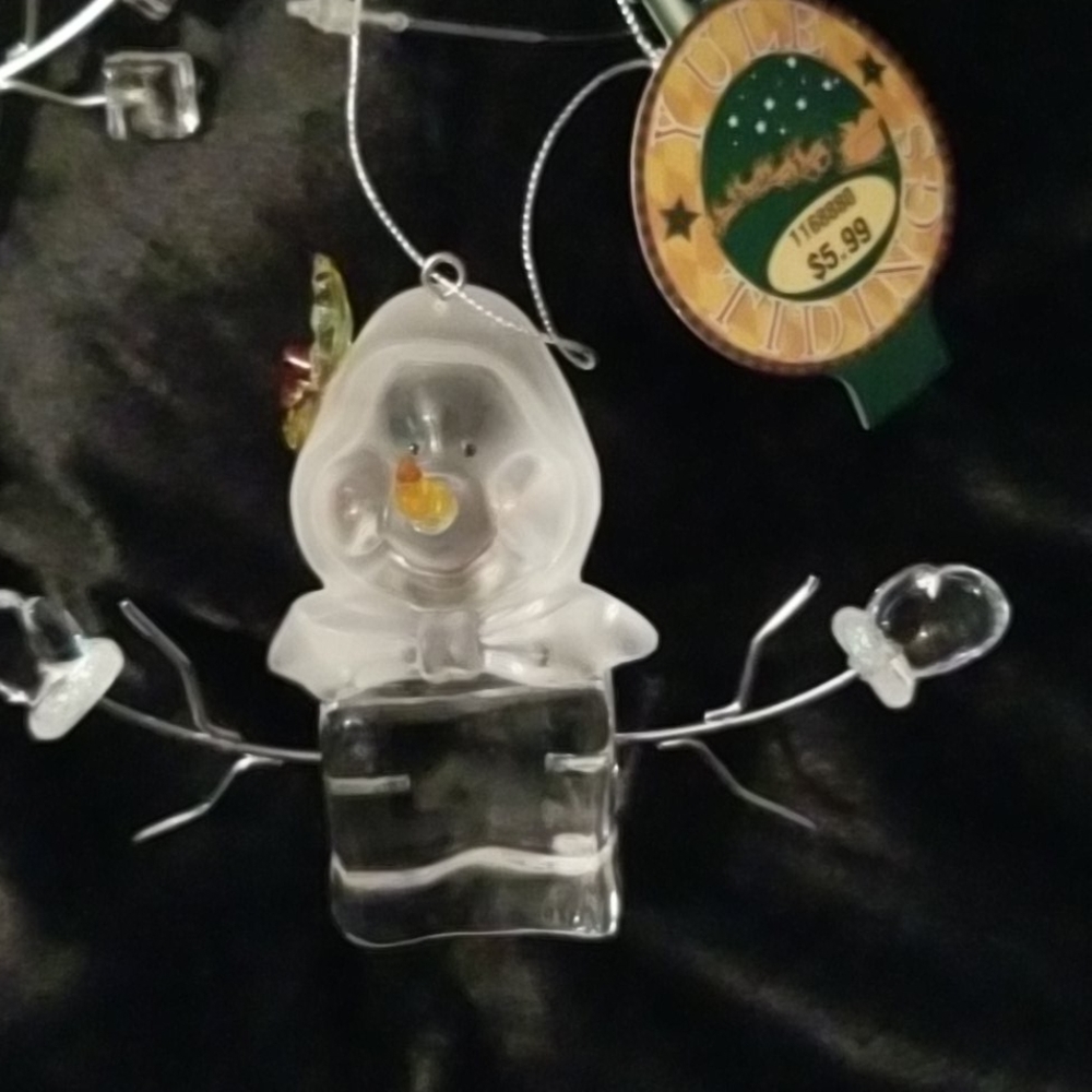 Snowmen ornaments. Set of three - Picture 3 of 5